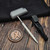 Bastinelli Knives Ventilation SandBlasted Smooth Handle, Satin Spike