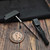 Bastinelli Knives Ventilation Black Smooth Handle, Satin Spike