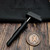 Bastinelli Knives Ventilation Black Smooth Handle, Satin Spike