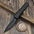 Microtech UTX-85 D/E DLC Damascus 232-16DLCTSH S/N 011- Preowned