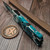 Microtech Combat Troodon Gen III Turquoise/White Black Splatter 4" S/E Turquoise/White Black Splatter 1143-1TQWHBKSPLS - Preowned