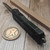 Microtech Scarab II Gen III Black Hefted Alloy W/ Stingray Inlay D/E Baker Forge Coppermai Damascus 1280-16MS1 - Preowned S4