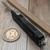 Microtech Scarab II Gen III Black D/E Stonewash 1280-10 - Preowned