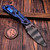 Strider Knives SMF DGG Double Gunner Grip Titanium Tiger Stripe - Preowned