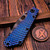 Strider Knives SMF DGG Double Gunner Grip Titanium Tiger Stripe - Preowned