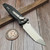 Microtech Socom Elite Manual Black T/E Stonewash Full Serrated 161-12 S/N 13159 - Preowned