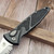 Microtech Socom Elite Auto Black Spear Point Stonewash REK Serrations 160A-10SS - Preowned