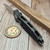 Microtech Socom Elite Auto Black Spear Point Stonewash REK Serrations 160A-10SS - Preowned