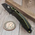 Microtech Stitch Auto OD Green S/E Partial Serrated 169-2OD S/N 20027 - Preowned