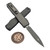 Microtech Ultratech Gen IV Natural Clear D/E 3.55" Partial Serrated Apocalyptic 11224-11APNC