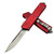 Microtech Executive Scarab II Gen III Red S/E Stonewash 1176-10RD by EDC Lifestyle