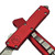 Microtech Executive Scarab II Gen III Red S/E Stonewash 1176-10RD