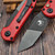 Microtech LUDT T/E Gen III Cerakote Milwaukee 1136-1MWS