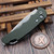 Pro-Tech Knives TR-4 Green Tactical Response Auto Folder 4" Saber Grind Stonewash Magnamax T4105MMGREEN