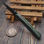 Pro-Tech Peace Neighbor Avalon Battleworn Green Button Lock 4.25 DLC Drop Point PN1103