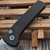 Pro-Tech Chaves Scapegoat Black Compact Auto Carbide 3.15" Stonewash RCS1105