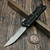Microtech Scarab II Gen III Black S/E Stonewash 1278-10 - Preowned S2
