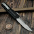 Microtech Scarab II Gen III Black S/E Stonewash 1278-10 - Preowned S2