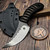 Bastinelli Custom/Borka Blades Cyrus Fixed Blade Tsuka Wrapped Rocked Fixed Blade - Preowned