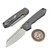 Vosteed Raccoon Grey G10 3.2" Modified Sheepsfoot Stonewash VS-A2930 by EDC Lifestyle