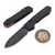Vosteed Raccoon Black Micarta Button Liner Lock 3.2" S/E Black Stonewash VS-A2902 by EDC Lifestyle