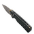 Vosteed Porcupine Green Micarta Button Liner Lock 2.99" S/E Stonewash VS-A2611