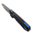Vosteed Raccoon Black Micarta Button Liner Lock 3.2" S/E Satin VS-A2903