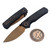 Vosteed Porcupine Black Micarta Button Liner Lock 2.99" S/E Copper Dune VS-A2610 by EDC Lifestyle
