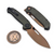 Vosteed Zander Olive Green Aluminum Vanchor Lock 3.4" S/E Copper Dune VS-A4604