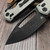Heretic Koschei Manual Crossbar Lock Blizzardworn 3.5" S/E Battleworn Black H061-8A-BLZ
