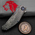 Holt Bladeworks Renegade 324 Turtle Black Timascus Collars