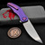 Holt Bladeworks Renegade 313 Hammered w/Timascus Collars