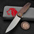 Holt Bladeworks Outlaw OP156 Feather w/Phosphorus Bronze Collars