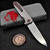 Holt Bladeworks Outlaw OP159 Checkered w/Copper Collars