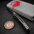 Holt Bladeworks Outlaw OP172 Ridgeback w/Crystal Zirc Collars & Blue CarboTi