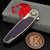 Holt Bladeworks Morpheus MP1968 Turtle Crystal Zirc Collars & Purple CarboTi