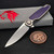 Holt Bladeworks Morpheus MP1970 Pinstripes Purple Morphaholic Collars & Inlay