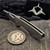 Sharknivco M11 Barked Titanium Handle Polished Stonewash RWL34 Blade