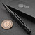 Dew Hara SOUGA Marble Carbon Fiber Crossbar Lock Two Tone 3.63" DLC M390 Reverse Tanto