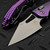 Microtech M-Stitch Ram-Lok Purple Haze Titanium Slab Side Stonewash 3.0" S/E Purple Ti Accent Marfione Select 169MRL-10MS5