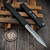 Microtech Marfione Select Nemesis IV 4.4" D/E Stonewash Full Serrated 1152-12MS1