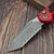Microtech LUDT Red T/E Apocalyptic Full Serrated 1136-12APRD S/N 42611 - Preowned