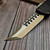 Microtech Carbon Fiber Top Combat Troodon Bronze Hellhound T/E 219-13CF - Preowned