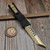 Microtech Carbon Fiber Top Combat Troodon Bronze Hellhound T/E 219-13CF - Preowned