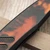 Pro-Tech Peace Neighbor Avalon Del Fuego Button Lock 4.25 Black Drop Point PN1104-DF - Preowned