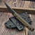RMJ Tactical Unmei 4" Magnacut Tungsten Hyena Brown - Preowned