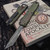 Microtech Ultratech Gen IV Outbreak Deep Engraved T/E 3.55" Partial Serrated 11234-2OBDS by EDC Lifestyle