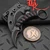 Bastinelli Knives Pika Black PVD Fixed Blade Black on Red Tsuka Wrap