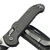 Microtech LUDT Ram-Lok Manual Natural Clear Frag Aluminum 3.4" Clip Point M390MK 1135RL-1FRNC