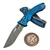 Microtech Amphibian Mini Ram-Lok Blue Aluminum Frag 3.25" S/E Apocalyptic 137MRL-10APFRBL by EDC Lifestyle